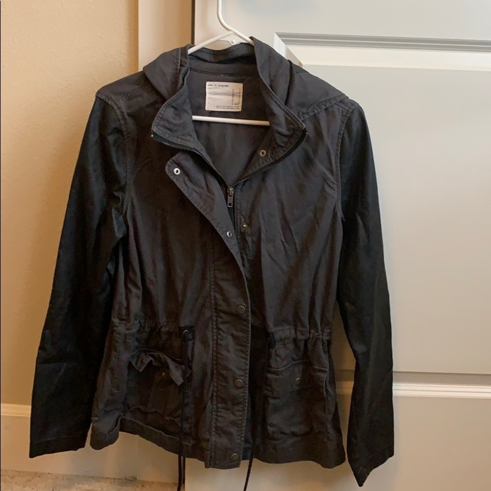 Dark grey jacket